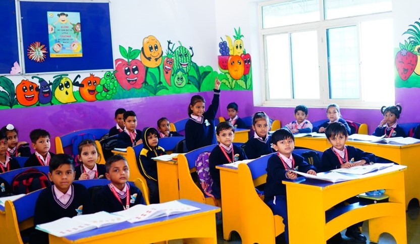 GK Heritage School, Shivpuri, smart pre-primary class