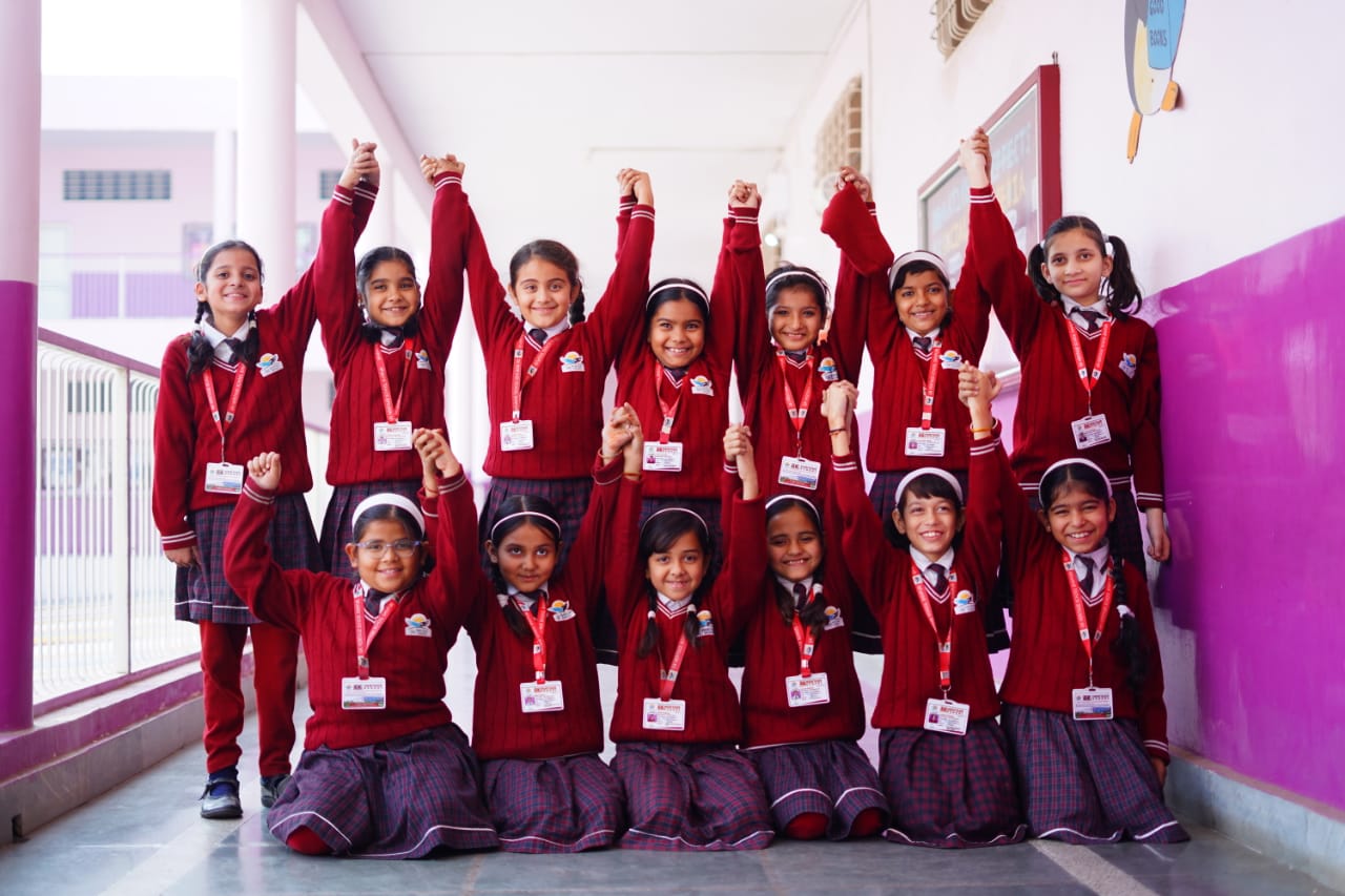 GK Heritage School, Shivpuri Students 